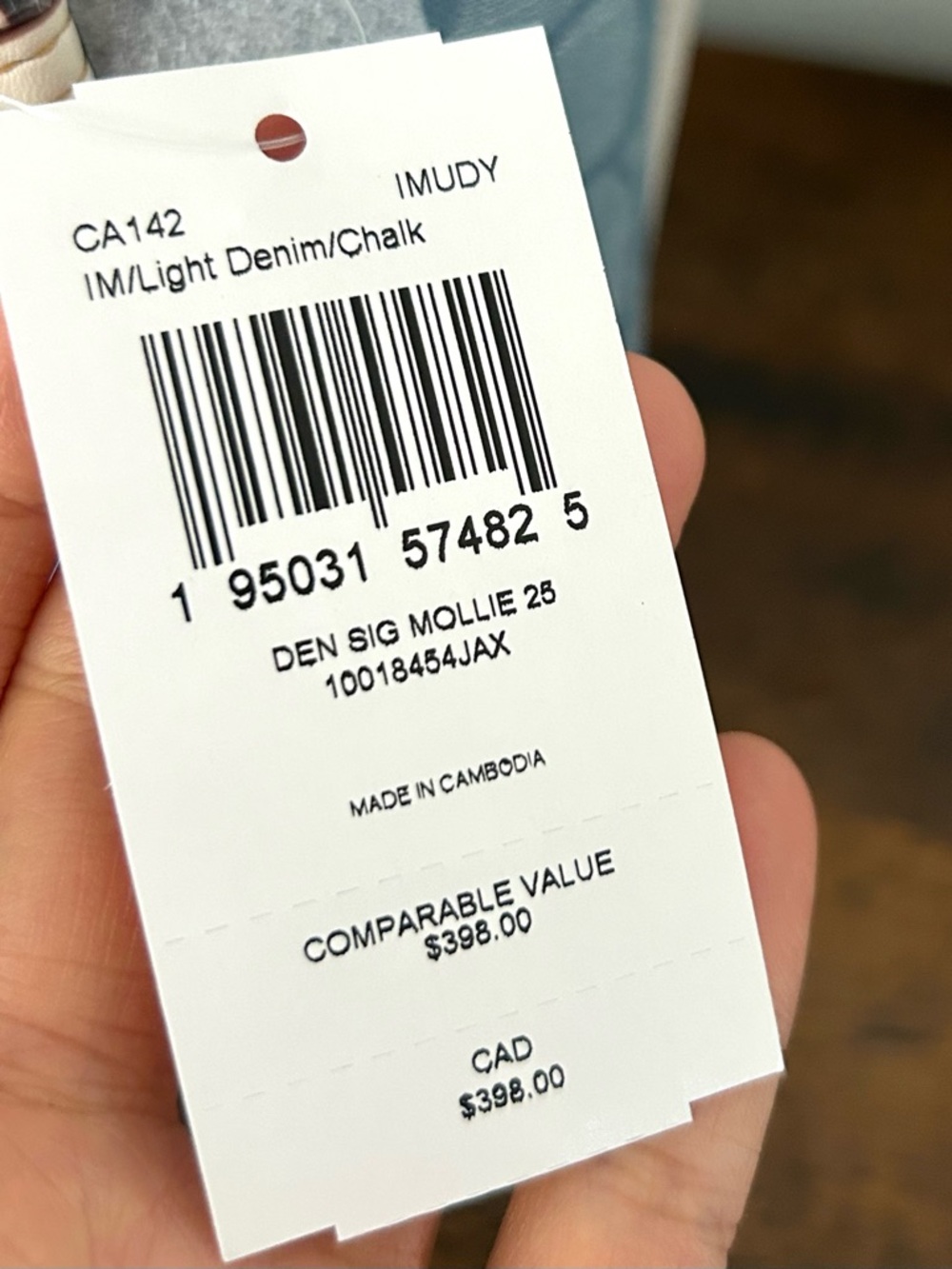 Coach Mollie Tote Bag 25 In Signature Chambray - Picture 7 of 11